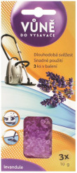 Vůně do vysavače 3x10g Levandule