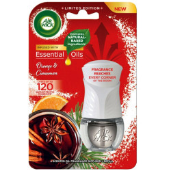 Airwick 19ml electric komplet Orange a Cinamon (Vůně skořice a Pomeranče) (6)