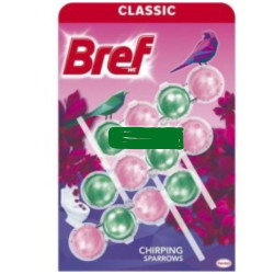 Bref kuličky WC závěs 3x50g Chirping Sparrows