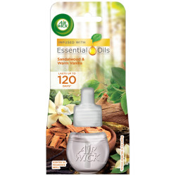 Airwick 19ml náplň Sandalwood and Warm Vanilla (6)