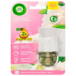 Airwick 19ml electric komplet White Peony & Jasmine Blossom (6)