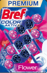 Bref kuličky WC závěs 3x50g Blue Active Flower