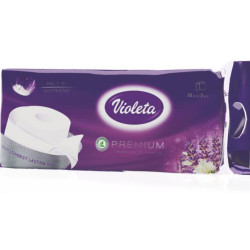 VIOLETA Premium Toaletní papír 3-vrstvý 10ks Lavender Vanilla (bal/6)