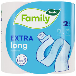 TENTO Kuchyňské útěrky 2 role Family Exlong 2 vrstvý (12ks)