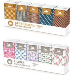 Harmony kapesníky 10x10 3vrstvé - LADIES PARFUM (24)