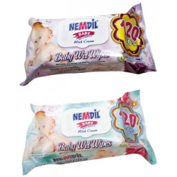 Nemdil Dětské vlhčené ubrousky 120ks