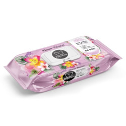 Papilion vlhčené ubrousky 64ks Flower Passion (pink)