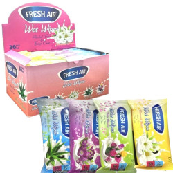 Fresh Air vlhčené ubrousky 15ks Flowers (36)