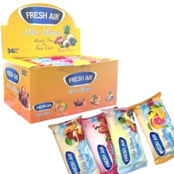 Fresh Air vlhčené ubrousky 15ks Fruits (36)