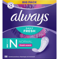 Always slip 58ks (krabice) Daily Normal fresh a Protect (4)