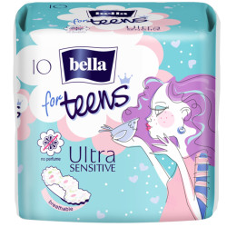 Bella vložky Teens Sensitive Normal 10ks (36)