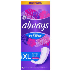 Always slip 40ks (krabice) XL Extra Long fresh scent (4)