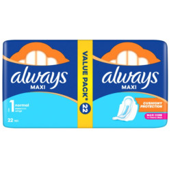 Always vložky Duo Maxi Normal 22ks size 1 (8)