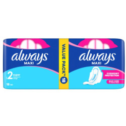 Always vložky Duo Maxi Super 18ks size 2 (8)