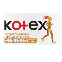 Kotex tampony Active 16ks Normal (24)
