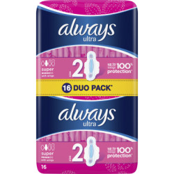 Always vložky Duo ultra super 16ks (12)