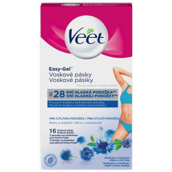 Veet voskové pásky 16ks pro citlivou pokožku (Sensitive skin - Bikinz a podpaží)