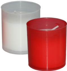 ESHOP - Hřbitovní svíčky WK60 50g x 5ks červené