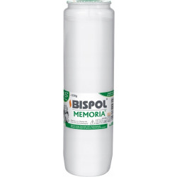 Bispol Memoria svíčka 330g W06 bílá (24)