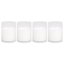 Sofie hřbitovní svíčka 4x45g 6cm - Bílá (30)