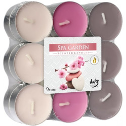 Bispol Čajové svíčky 18ks Spa Garden