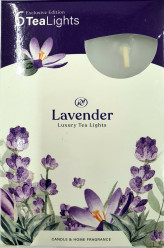 Santo Čajové Svíčky 6ks Lavender TL 1003 (15)