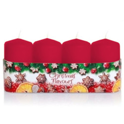 Bartek svíčky válec 40x70 240g Christmas Flavours (26)