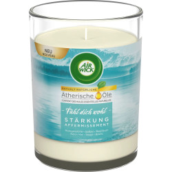 Airwick 220g svíčka Melondew Sage a Basil (Starkung melon, sauge) (4)