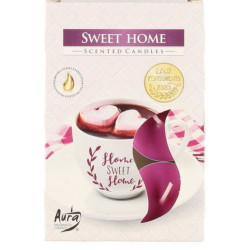 Bispol čajové svíčky 6ks Sweet Home
