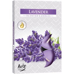 Bispol čajové svíčky 6ks Lavender