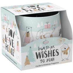 Santo svíčka 100g Christmas Warm Wishes SAS 8026 (12)