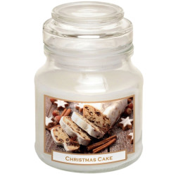 Bartek svíčka 130g sklo Christmas Cake (12)