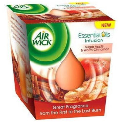 Airwick 105g svíčka Essential Red Apple and Cinnamon (6)