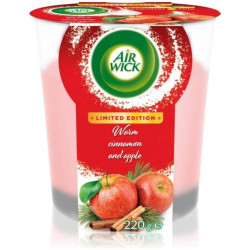 Airwick svíčka Big Tesla 220g Cinnamon Apple (6)