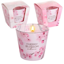Bartek svíčka sklo 115g Cherry Blossom (12)