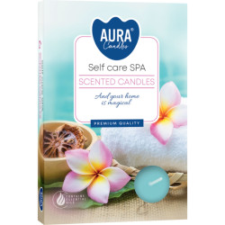 Bispol čajové svíčky 6ks Self Care SPA