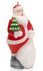 Bartek svíčka 415g Mikuláš figurka červený