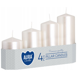 Bispol adventní svíčky 4ks schody SW50/4 - Metalic Pearl (6)