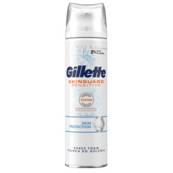 Gillette pěna holení 250ml Skinguard Sensitive