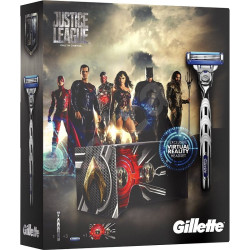 Gillette mach3 Turbo dárková sada (strojek + 3hlavice) (qua tang)