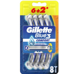 Gillette Blue3 Comfort fresh (6+2) holítka