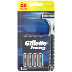 Gillette náhradní hlavice 8x Sensor (blistr)