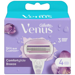 Gillette Venus 3 Comfort Breeze - náhradní hlavice 4ks/krabice