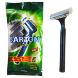 Barton holící strojek 2 břity 4+1 pánské černé