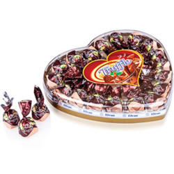 TRUFFLE srdce 280g oríšek (12)