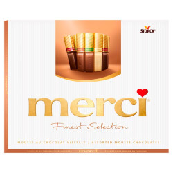 Merci 210g krémové mousse au chocolat (žlutá) (10)