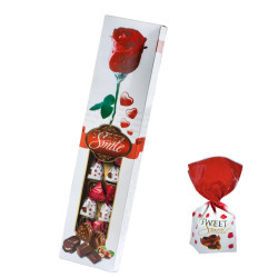 ESHOP - Sweet Smile 180g růže bonboniéra (12)