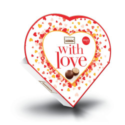 Chiqola with love 100g srdce bonboniéra oříšek (24)