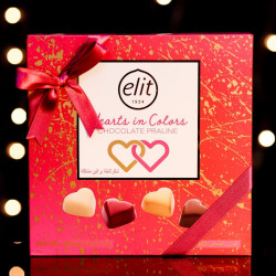 Elit Hearts in colors 160g čokoladové pralinky (10)