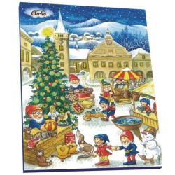 Carla Vánoce Adventní kalendář 50g bonboniéra - Trpaslíci